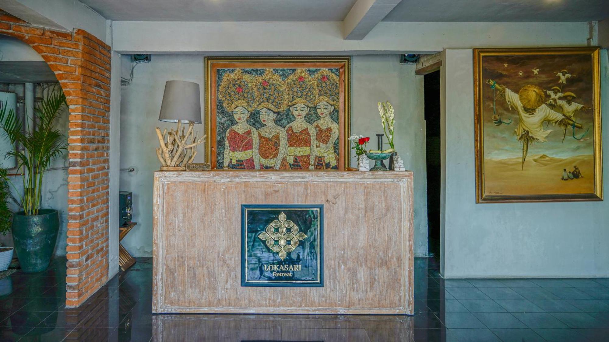 Lokasari Retreat Hotel อูบุด ภายนอก รูปภาพ